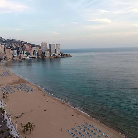 Estupendo Apartamento En Planta 23 Primera Linea Benidorm Exteriér fotografie