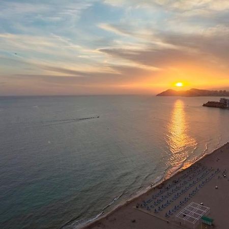 Estupendo Apartamento En Planta 23 Primera Linea Benidorm Exteriér fotografie