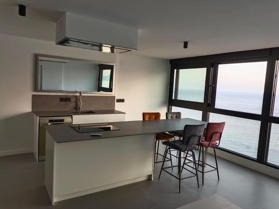 Estupendo Apartamento En Planta 23 Primera Linea Benidorm Exteriér fotografie